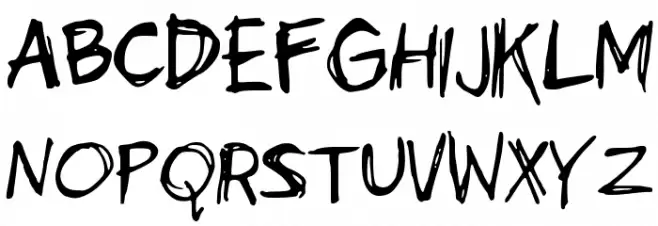 scribblesandgiggles Fuentes MAYÚSCULAS