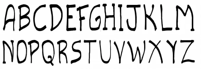 scripto tfb 字体 大写