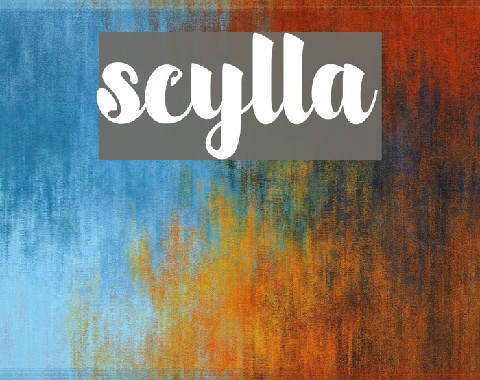 scylla Font examples