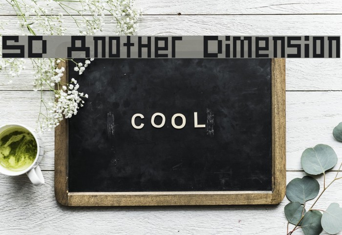SD Another Dimension フォント examples