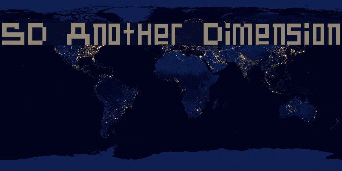 SD Another Dimension フォント examples
