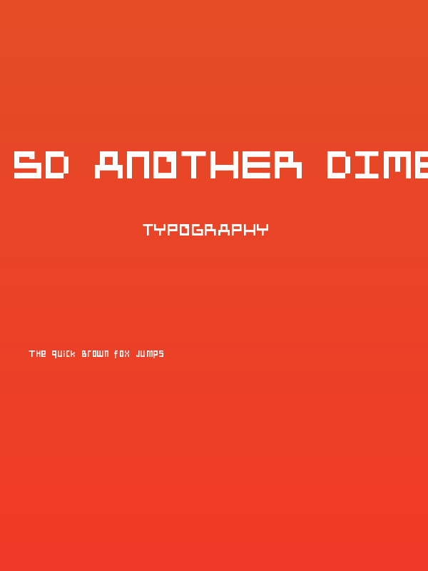 SD Another Dimension Poster