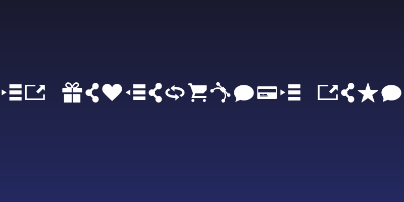 SD Helveticons Demo Social Header