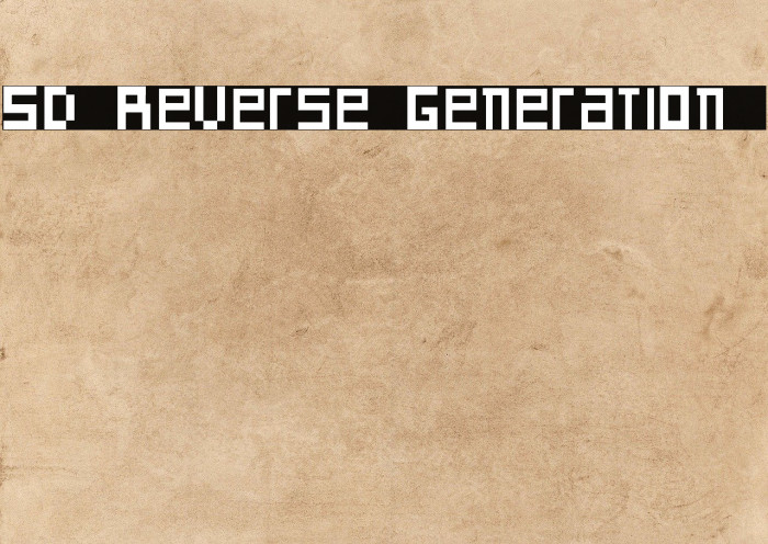 SD Reverse Generation Fuentes examples