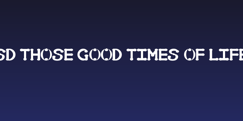 SD Those good times of life Social Header
