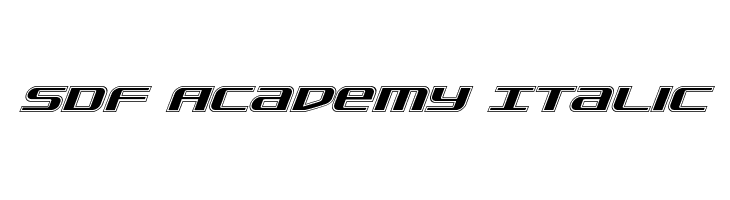 SDF Academy Italic  नि: शुल्क फ़ॉन्ट्स डाउनलोड