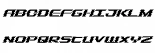 SDF Academy Italic Шрифта ВЕРХНИЙ