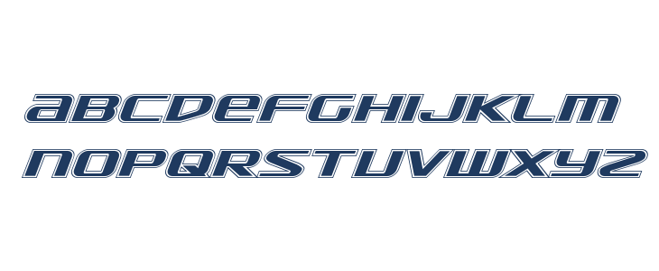 SDF Academy Italic Lowercase