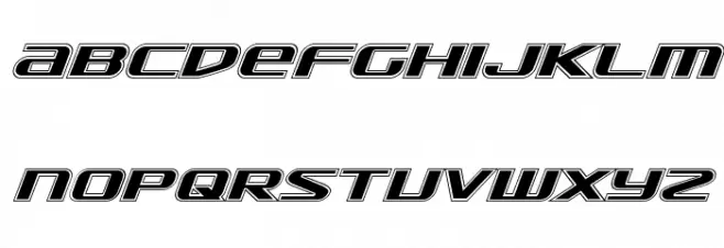 SDF Academy Italic Polices MINUSCULES