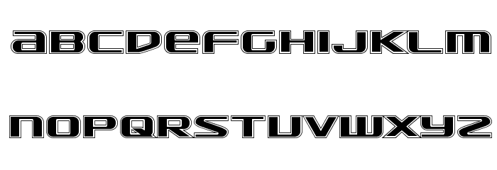 SDF Academy Font LOWERCASE