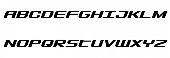 SDF Bold Italic フォント 大文字