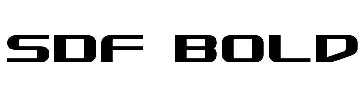 SDF Bold 