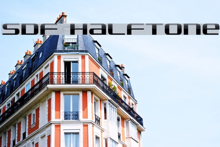 SDF Halftone Example 1