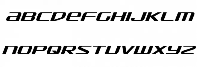 SDF Italic خط أحرف صغيرة