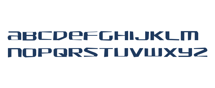 SDF Jagged Lowercase