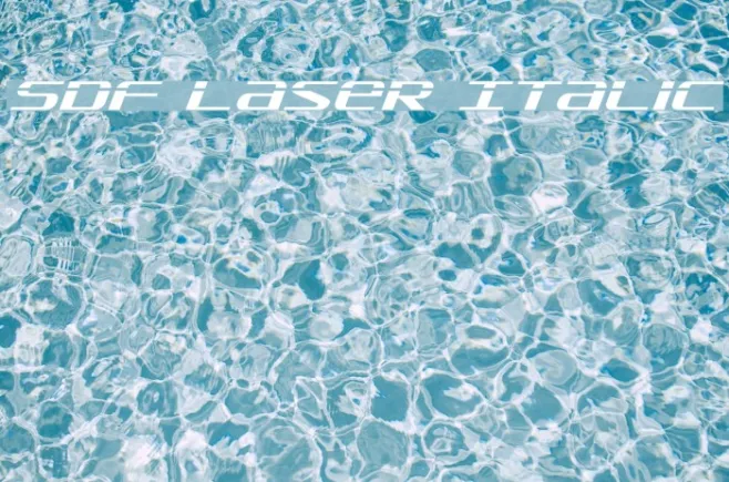 SDF Laser Italic Example 1