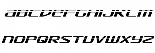 SDF Laser Italic خط أحرف صغيرة