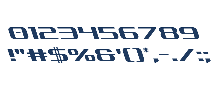 SDF Leftalic Other Characters