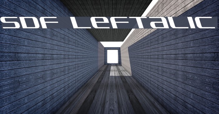 SDF Leftalic Example 2