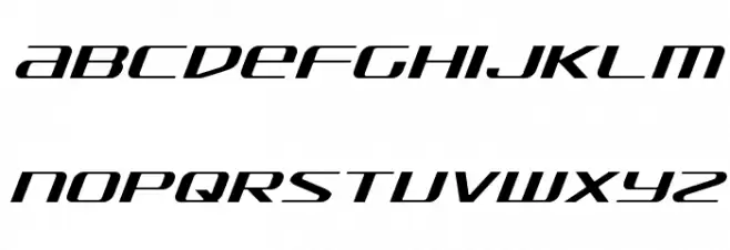 SDF Light Italic Schriftart Kleinbuchstaben