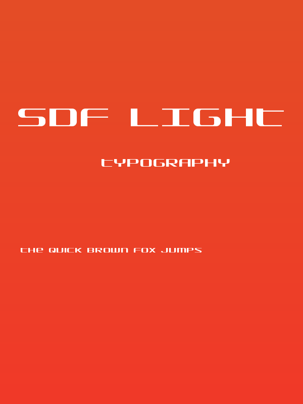 SDF Light Poster