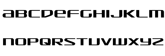 SDF Font LOWERCASE