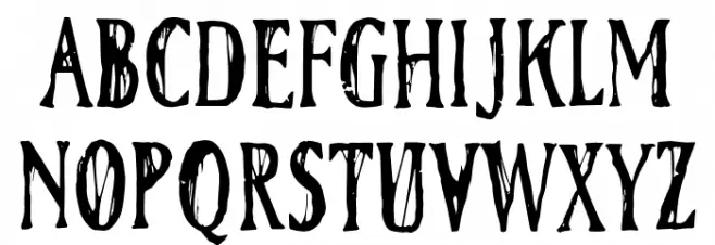 SDHauntedHousedemo Regular خط محارف أخرى