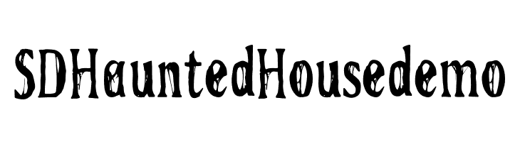 SDHauntedHousedemo  لخطوط تنزيل
