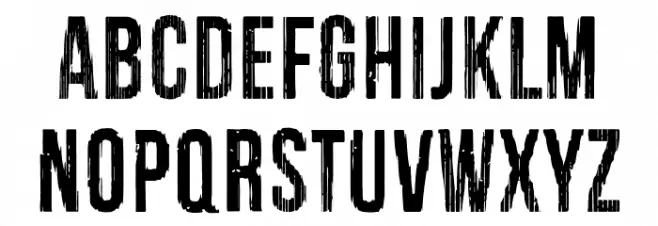 SDNoiseDemo Regular Font Litere mari