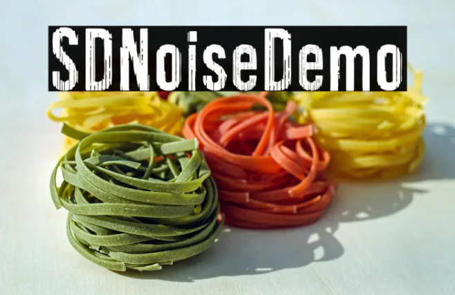 SDNoiseDemo Example 3