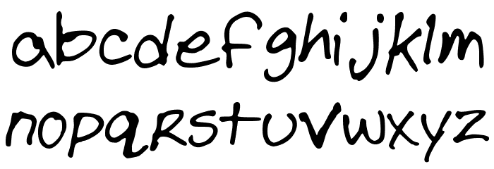 SEAVER Font LOWERCASE