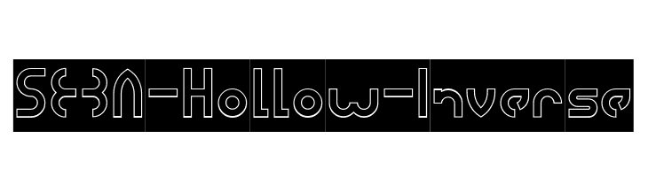 SEBA-Hollow-Inverse  Free Fonts Download