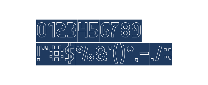 SEBA-Hollow-Inverse Font - FFonts.net