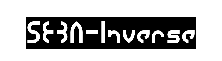 SEBA-Inverse  Frei Schriftart Herunterladen