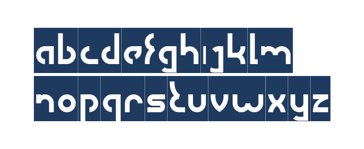 SEBA-Inverse Lowercase