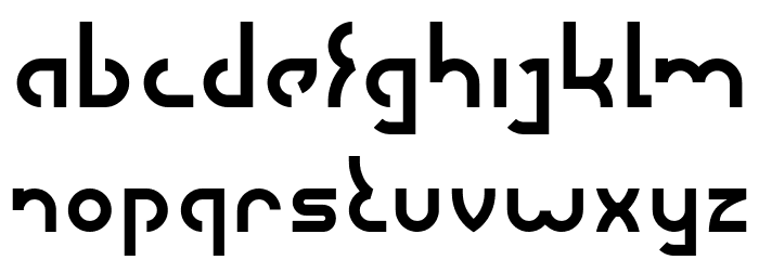 SEBA-Light Font LOWERCASE