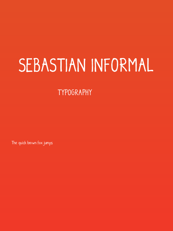 SEBASTIAN INFORMAL Poster