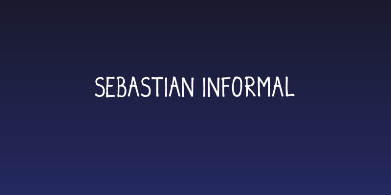 SEBASTIAN INFORMAL Social Header