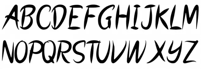 SECRET NUMBER Schriftart Groß