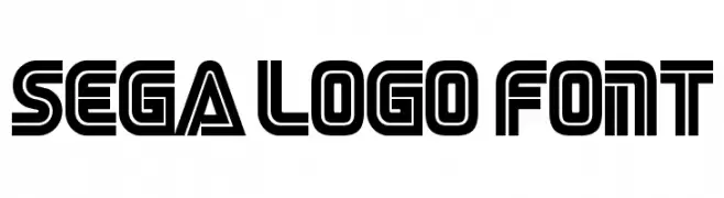 SEGA LOGO FONT  Frei Schriftart Herunterladen