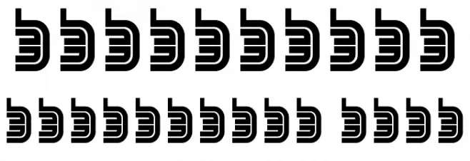 SEGA LOGO FONT Fuentes OTROS CHARS