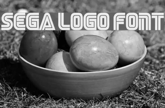 SEGA LOGO FONT Fuentes examples