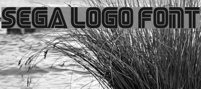 SEGA LOGO FONT Fuentes examples