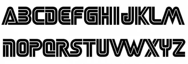 SEGA LOGO FONT Fuentes MINÚSCULAS