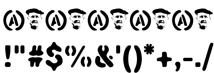 SEISDEDOS DEAD Bold Font OTHER CHARS