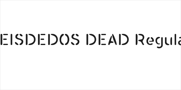 SEISDEDOS DEAD Regular Logo