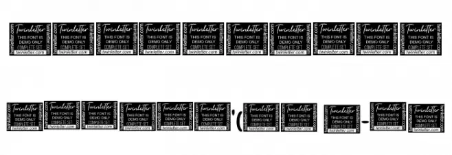 SEMANKO Personal Use Font OTHER CHARS