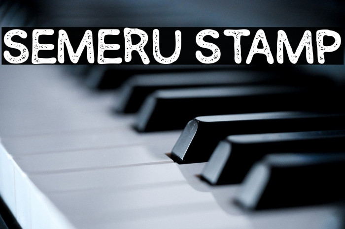 SEMERU Stamp Example 2