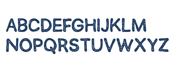 SEMERU Stamp Lowercase