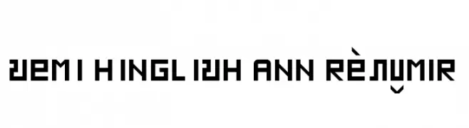 SEMI HINGLISH ANN Regular  Descarca Fonturi Gratis